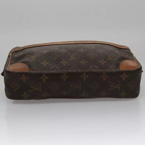 LOUIS VUITTON Monogram Compiegne 28 Clutch Bag M51845 LV Auth ep6924 - Picture 7 of 15
